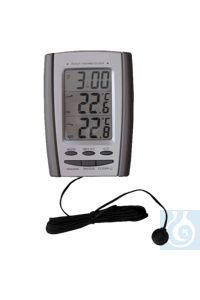 Digital-Thermometer für Innen und Aussen, -50 bis +70°C - Art. Nr. 25439