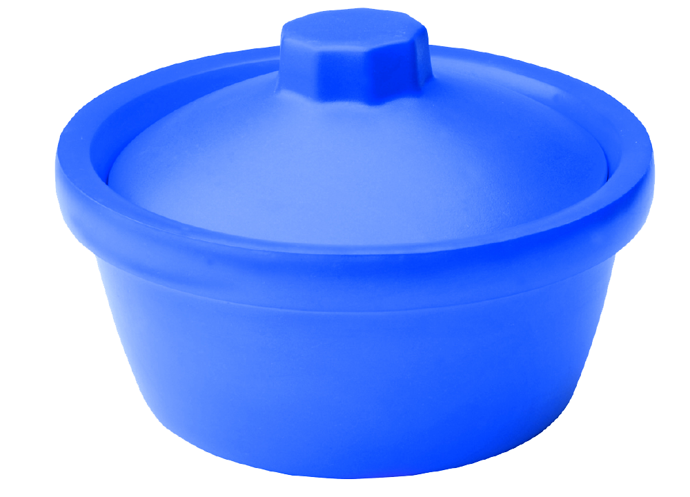 Eiseimer  Deckel  2,5 l PVC blau