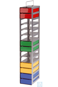 Truhengestell f. 50er OT-Box, 10 Fächer, 88 x 182 x 420 mm - Art. Nr. 28239