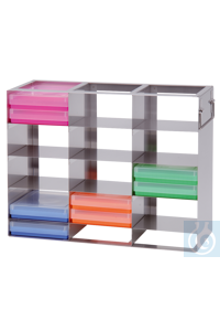 Schrankgestell  PCR-Box 3x8 Fächer 139 x 414 x 280