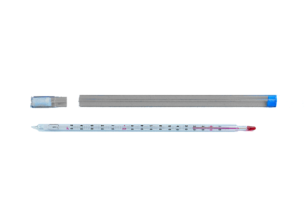 Thermometer ohne Quecksilber -10° bis +50°C 20 cm 