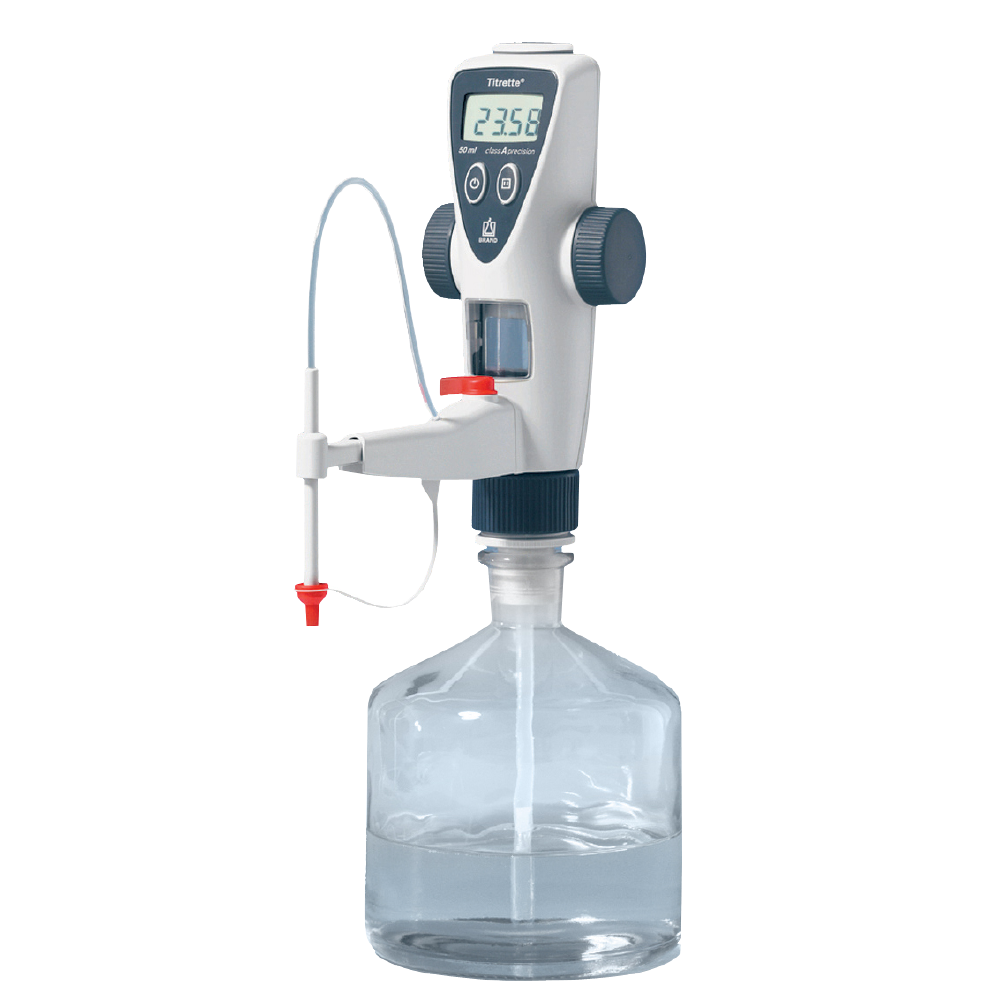 Flaschenaufsatzbürette Titrette 0-25 ml:0,001 ml