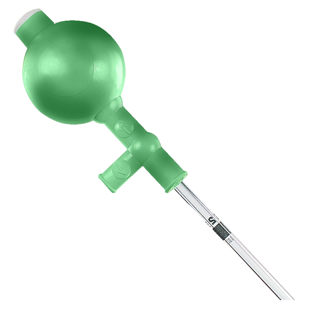 Sicherheits-Pipettierball Flip grün