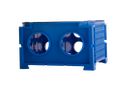 Moonlab® Rotating Vario-Rack f. Reaktionsgefässe, 109x68x109 mm, blau, PP, autokl - Art. Nr. 40005
