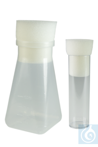 Moonlab® Drosophila-Fläschchen (177 ml), graduiert, autoklavierbar, klar, PP, 20 - Art. Nr. 40070