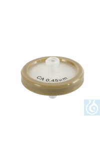 qpore® Spritzenvorsatzfilter CA, 0,45 µm, Ø 30 mm, steril 100 St./Pack - Art. Nr. 60015