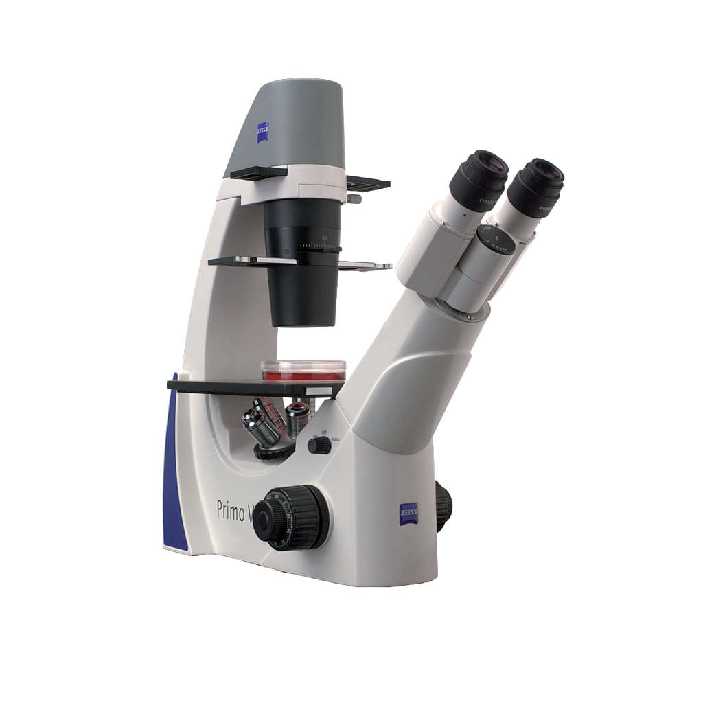 Mikroskop Primo Vert, 4x Ph0, 10x Ph1, LD 20x Ph1, Kondensor 0,3 - Art. Nr. 70405