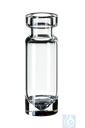 neochrom® Rollrandflaschen ND11, Klarglas, 1,1 ml 32 x 11,6 mm, 1.hydr.Klasse, - Art. Nr. 70625