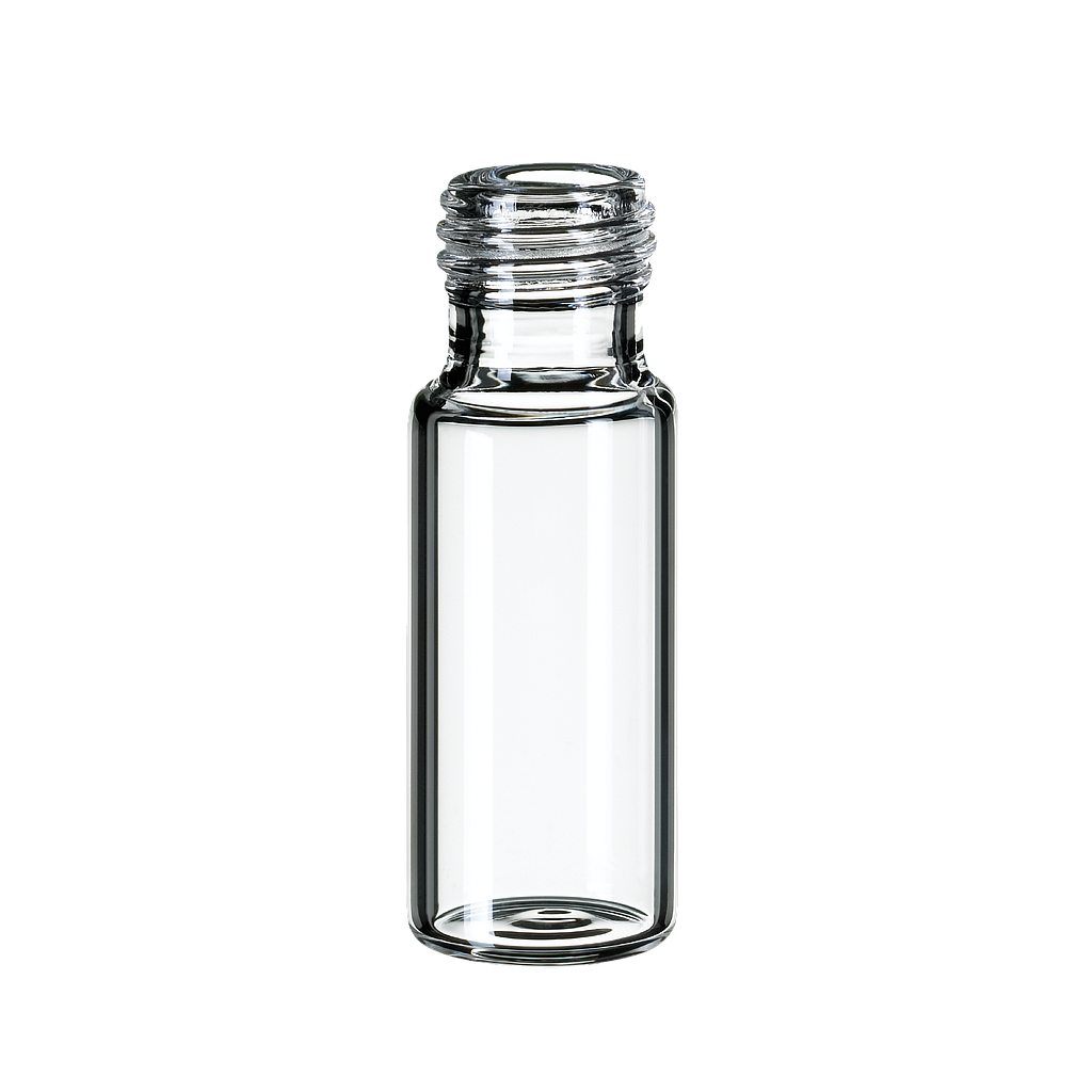 neochrom® Kurzgewindeflaschen ND9, 1,5 ml Klarglas, silanisiert, weite Öffnung, - Art. Nr. 70674