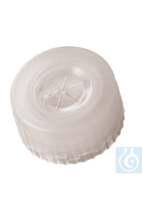 neochrom® Kurzgewinde-MS-Cap, transparent, mit Diaphragma - Art. Nr. 70714