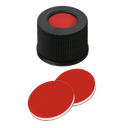 neochrom® Schraubverschlüsse PP, ND10 mit Loch, Septum Silikon weiss/PTFE rot, 1 - Art. Nr. 70731