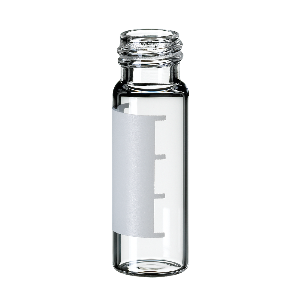 neochrom® Gewindeflaschen ND13, 4,0 ml Klarglas 45 x 14,7 mm, Gewinde 13-425, S - Art. Nr. 70765