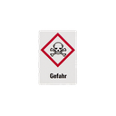Gefahrensymbole GHS06 Giftig+Gefahr, Papier 26 x 37 mm, 1000 St./Rolle - Art. Nr. 71958