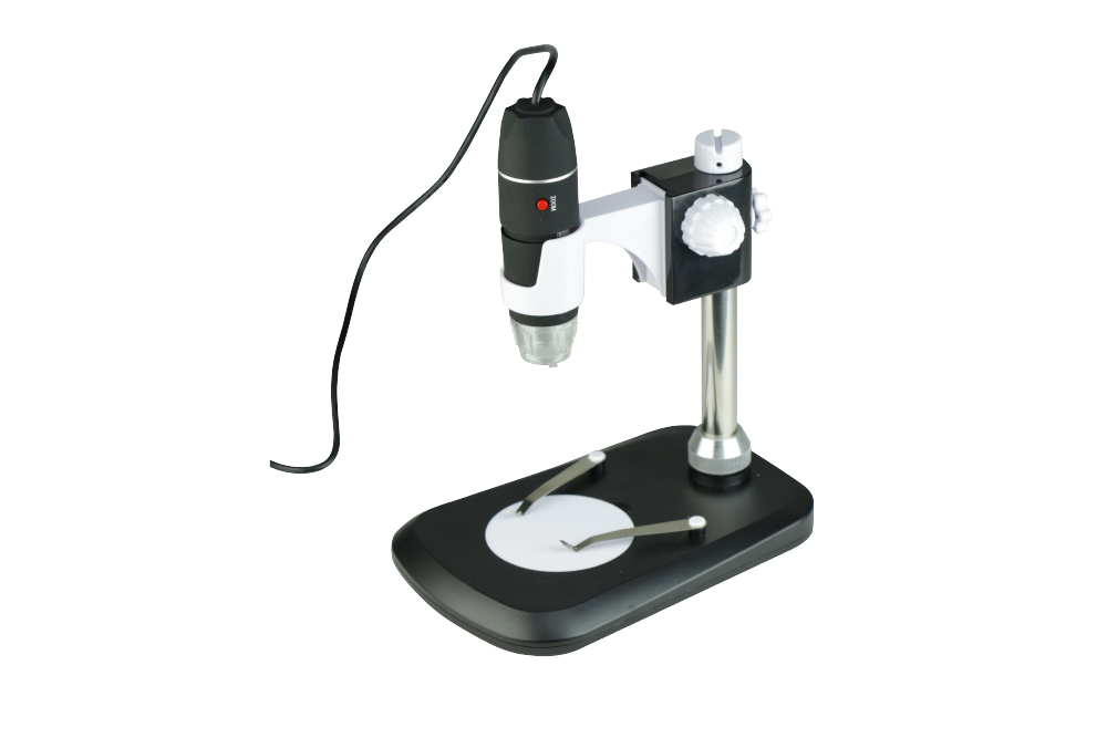 USB Mikroskop, 40-1000x, mit höhenverstellbarem Stativ - Art. Nr. 73161