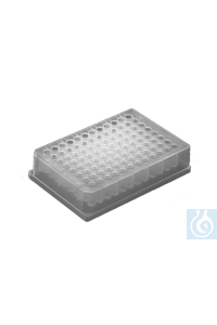 Deep Well-Platte 96 Well unsteril, stapelbar, 1.1 ml, PS - Art. Nr. 75224