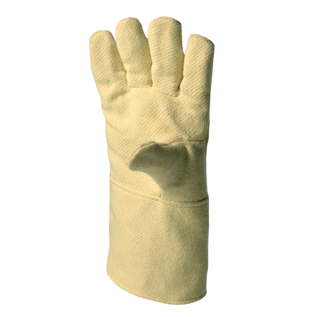 5-Finger-Hitzeschutzhandschuhe, Aramid, bis 350°C, 36 cm lang, Paar - Art. Nr. 84005