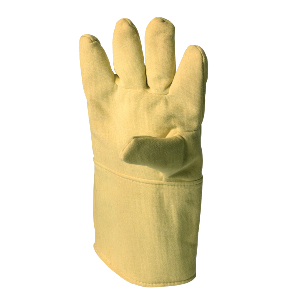 5-Finger-Hitzeschutzhandschuhe mit Baumwollisolierung, Aramid, bis 350°C, - Art. Nr. 84008