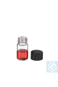 Wheaton-Shorty-Vials Klarglas 4 ml ohne Verschluss