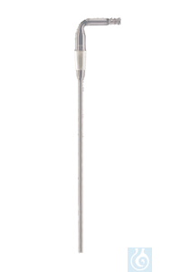 Gaseinleitungsrohr, Kern NS 14/23, gebogen - Art. Nr. B3006