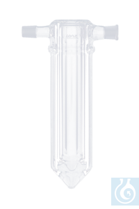 Kühlfalle ohne Kondensatablauf, 2 Anschlüsse NS 29/32, Kühlmittel-Inhalt 500 ml - Art. Nr. B3312