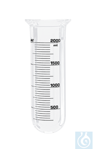 Reaktionsgefäss, zylindrisch, mit Laborflansch LF 60, 100 ml Inhalt, Aussen-/Innen - Art. Nr. B3647