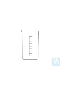 ecoLab Becherglas, hohe Form, 25 ml, 10 Stck./Pack - Art. Nr. E1033