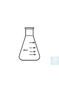 ecoLab Erlenmeyer-Kolben Enghals, 25 ml, 10 St./Pack - Art. Nr. E1057