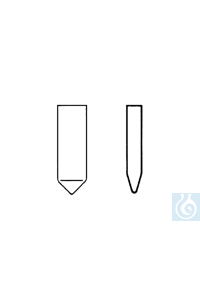 Zentrifugengläser Duran spitzbodig, 100 x 16 mm, 12 ml, 10 St./Pack - Art. Nr. E1084