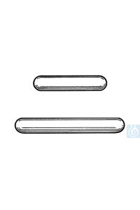 Magnetrührstäbchen PTFE-Überzug 10 x 6 mm 10 Stck.