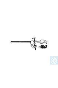 Universal-Stativ-Klemme Alu, Spannweite 0-75 mm, 5 St./Pack - Art. Nr. E1395