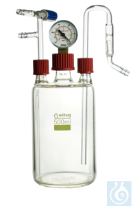 Vakuum-Sicherheitsflasche mit Levasint-Überzug, komplett - Art. Nr. E1549