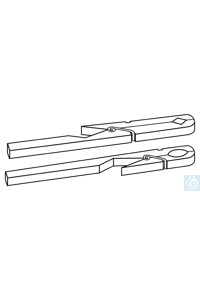 ecoLab Holzklammer für Reagenzgläser, 175 mm lang - Art. Nr. E2415