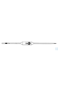 Vollpipette braun, Kl. B, 1 ml, 12 Stck./Pack - Art. Nr. E4070