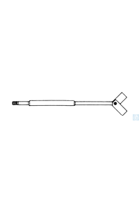 KPG-Rührer  PTFE-Flügel  Kolben 50-250 ml