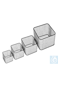ecoLab-Drahtkorb  Edelstahl 10 x 10 x 10 cm