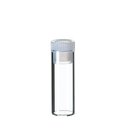 neochrom® Flachbodengläser 2 ml Klarglas, 31,5 x 11,6 mm, PE-Stopfe - Art. Nr. 70742