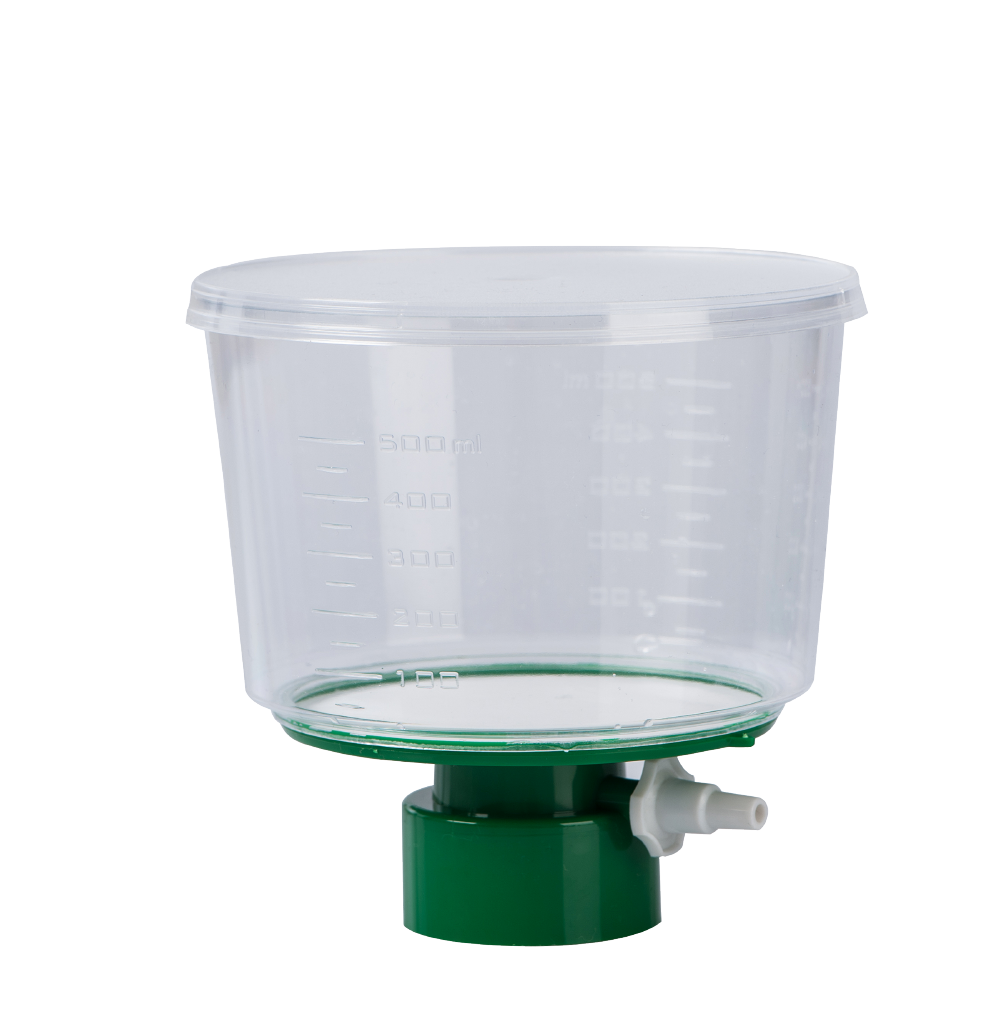 qpore® Bottle-Top-Filter aus CA, steril, 0.22 µm, 500 ml, 24 Stk/Pack - Art. Nr. 60010