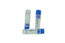 [46109] Cryomaster® Kryoröhrchen mit Innengewinde, 2.0 ml, Standring, 1D-Barcode, blau - Art. Nr. 46109