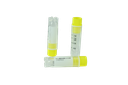 [46110] Cryomaster® Kryoröhrchen mit Innengewinde, 2.0 ml, Standring, 1D-Barcode, gelb - Art. Nr. 46110