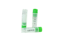 Cryomaster® Kryoröhrchen mit Innengewinde, 2.0 ml, Standring, 1D-Barcode, grün - Art. Nr. 46108