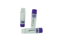 [46111] Cryomaster® Kryoröhrchen mit Innengewinde, 2.0 ml, Standring, 1D-Barcode, violett - Art. Nr. 46111