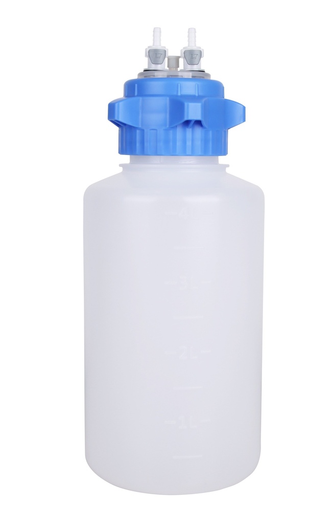Abfallflasche,4 Liter aus PP, für neoVAQ Portable 4.0 Absaugvorrichtung - Art. Nr. 29361