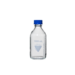 [10198] Laborflaschen, RASOTHERM® (Boro 3.3), GL45, blaue Schraubkappe, 1000 ml - Art. Nr. 10198