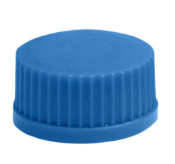 [10202] Schraubkappe (blau, PP) GL45 - Art. Nr. 10202