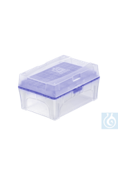 [16511] TipBox, leer, mit gelber Trägerplatte für Spitzen 200 µl 1 Stück - Art. Nr. 16511
