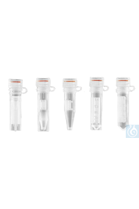 Reaktionsgefässe 0,5 ml  Standring  Silikondichtun