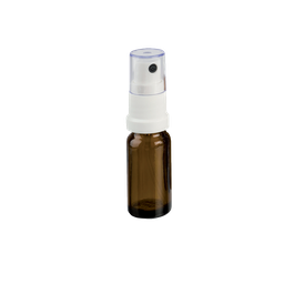 [17246] Pumpzerstäuberflasche 20 ml, braun mit Verschluss DIN 18 - Art. Nr. 17246