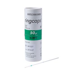 [17307] Einmal-Kapillarpipetten m. Ringmarke bei 50 µl, 250 Stck./Pack - Art. Nr. 17307