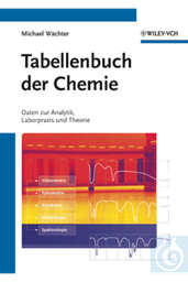 [18017] Tabellenbuch der Chemie, Wächter, 1. Auflage, 2012 - Art. Nr. 18017
