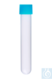 [20140] Zentrifugenröhrchen (PP) 13 ml, 16x100 mm, Kappe blau, 200 St./Pack - Art. Nr. 20140